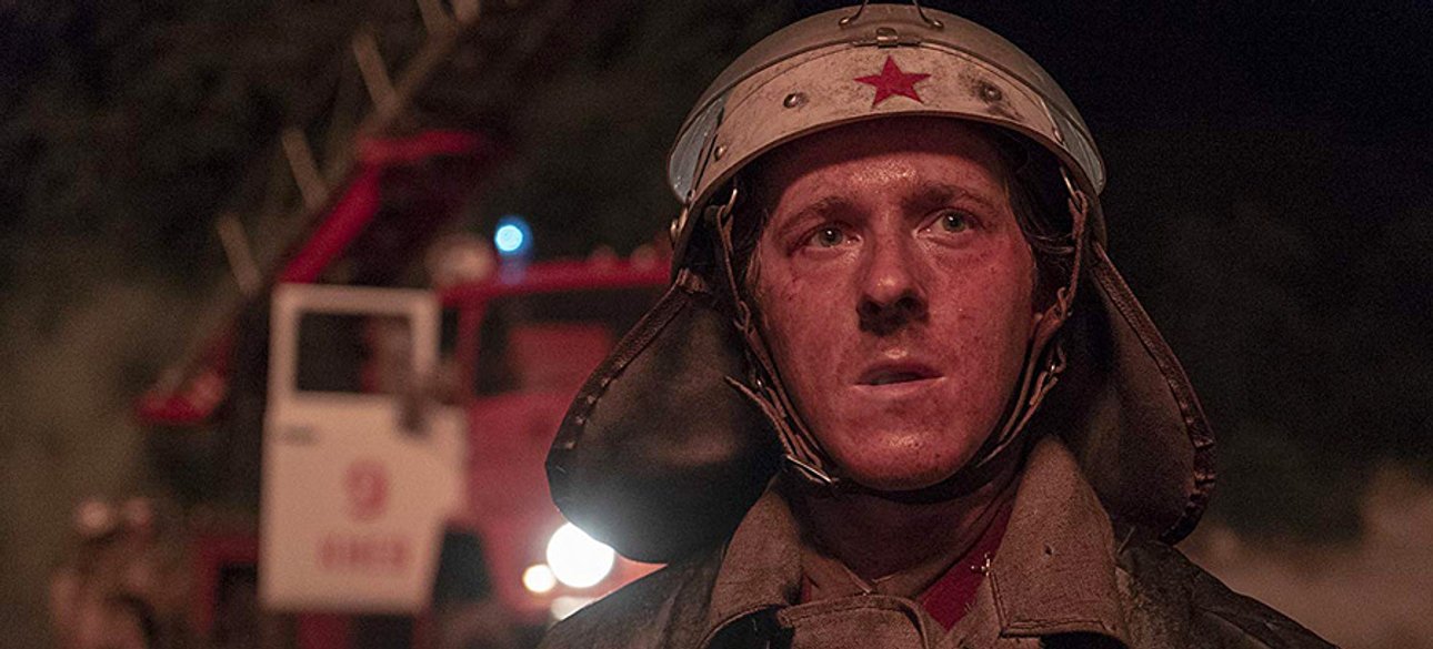 Момент ликвидации последствий аварии на Чернобыльской АЭС