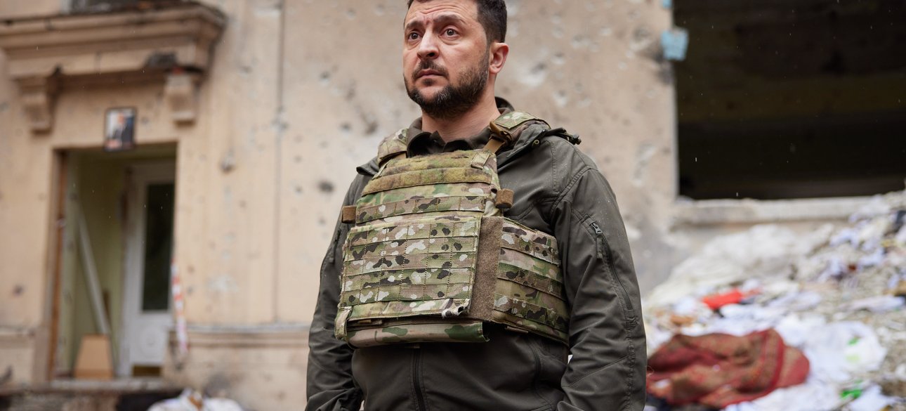 Владимир Зеленский, президент Украины, Харьков