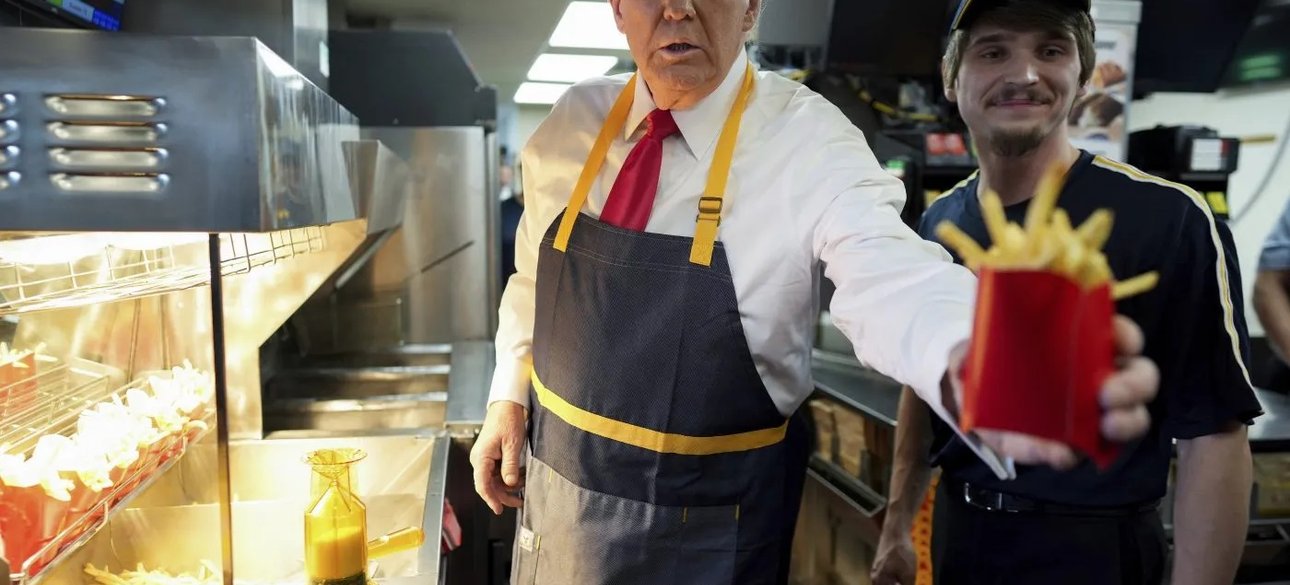 Трамп, Макдональдс, фаст-вуд