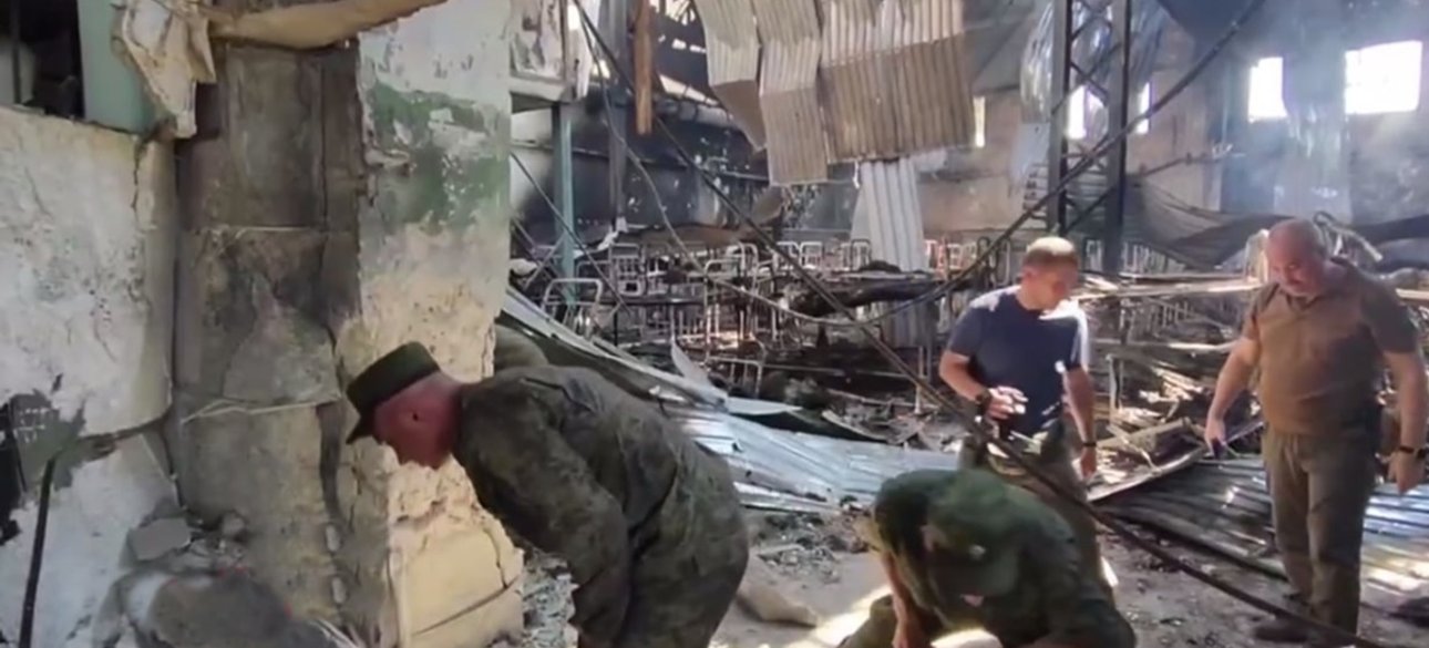 Оленівка, колонія, Азов, військовополонені