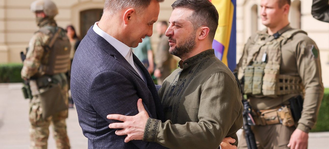 Зеленський, Дуда, Польща