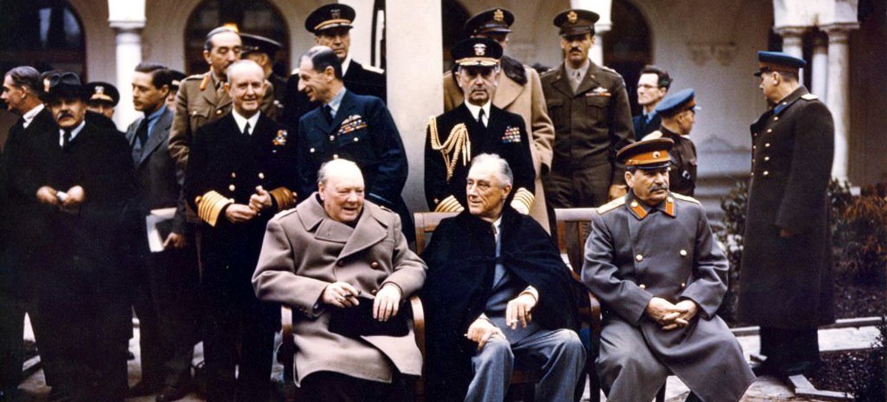 Ялтинська конференція - парадний знімок