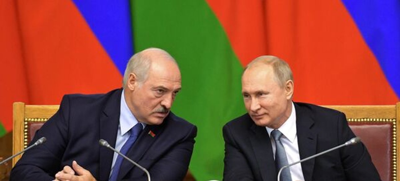 Путiн, Лукашенко, вторгнення в Україну