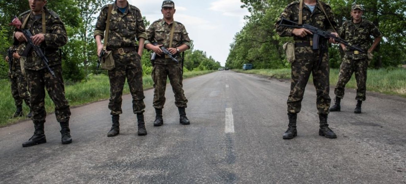 Силы АТО в Донбассе / Фото: Getty Images