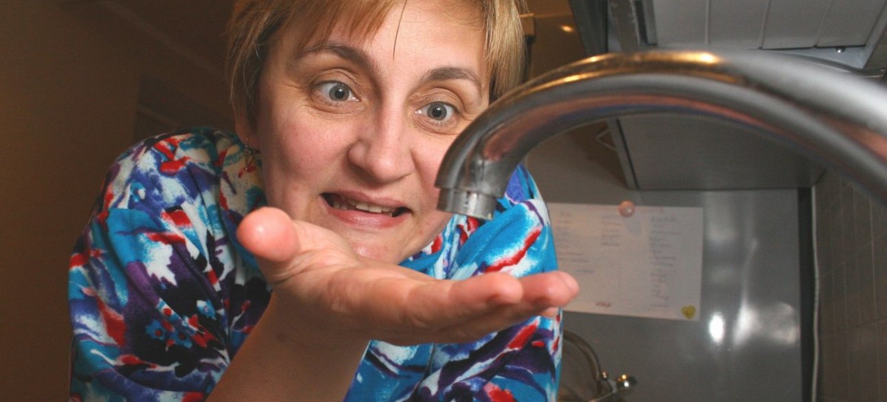 вода, кран, водопровід, водопостачання