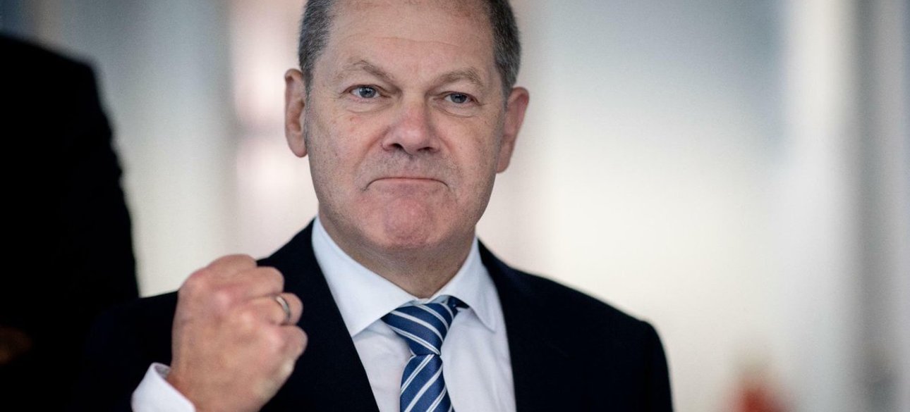 Олаф Шольц, газовий шантаж, німецька щольц, німеччина , російський газ