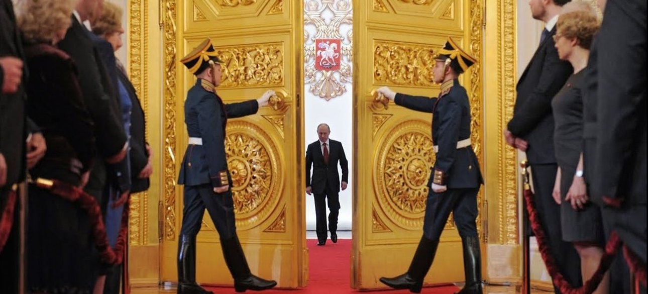 Путiн Путiн на прийомі в Кремлі