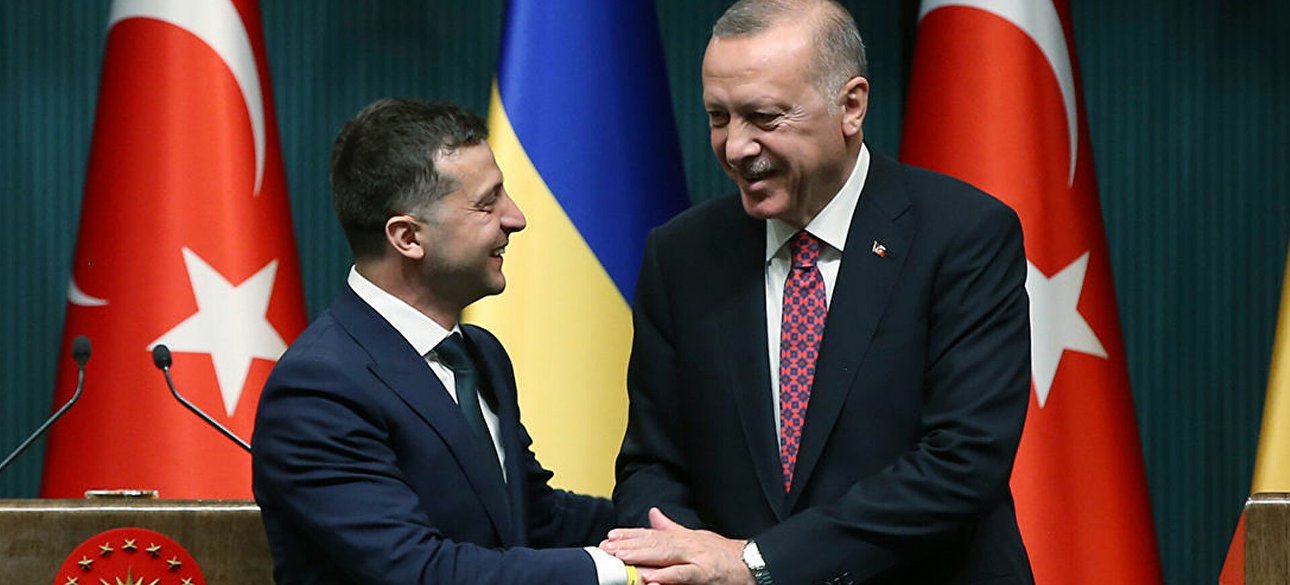 Официальная встреча Зеленского и Эрдогана в 2021 году