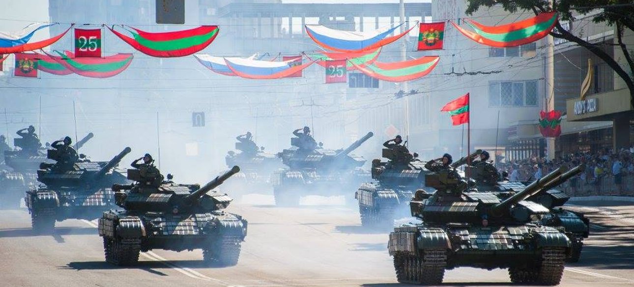 Парад в честь 25 летия "ПМР" / Фото: facebook.com/irina.bodareva