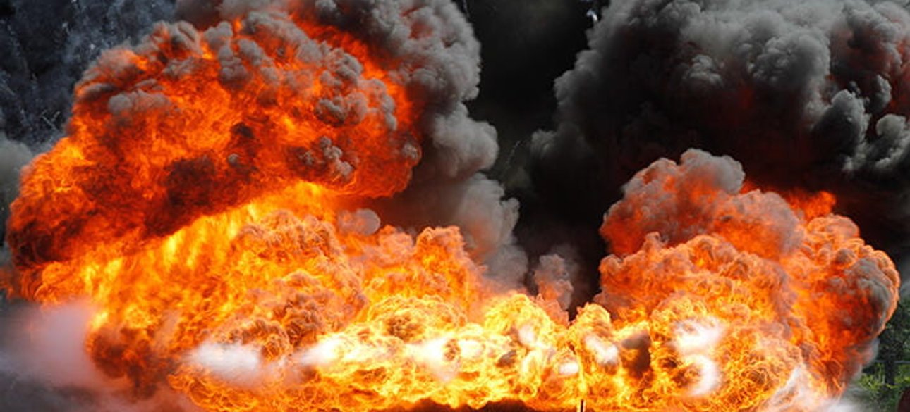 Пожежа на нафтовому об'єкті в Самарській області