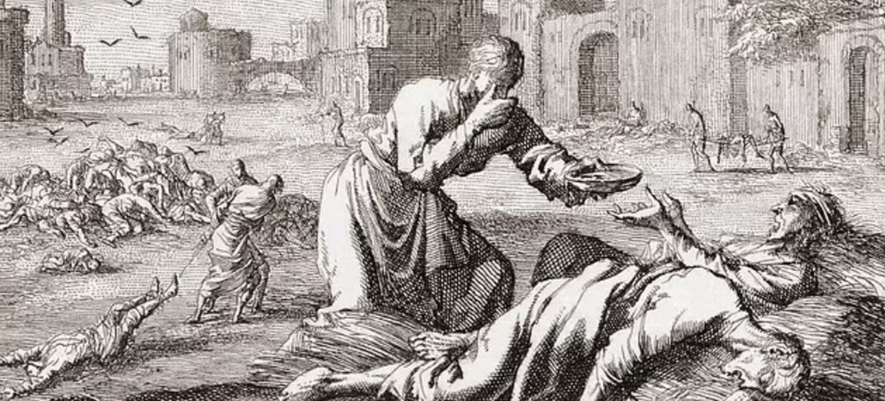 Чума на середньовічній картині