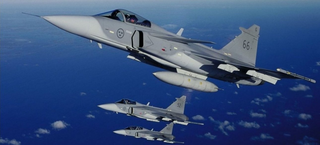 Шведські винищувачі Gripen