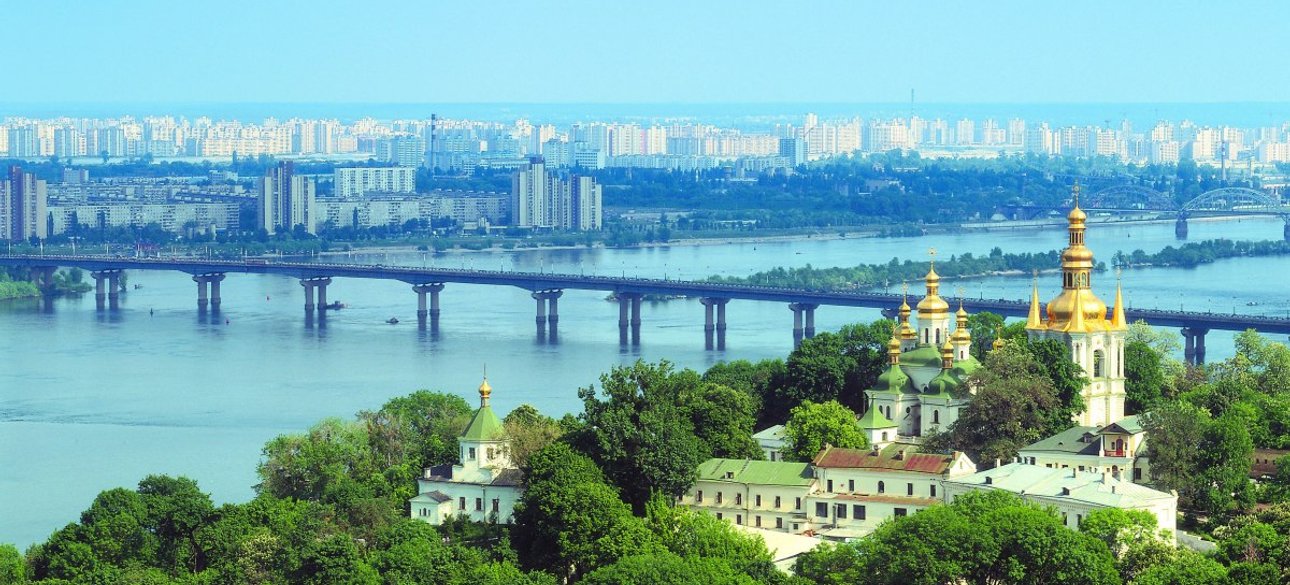 мост, киев, лавра