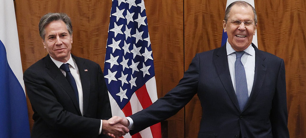 Держсекретар США Ентоні Блінкен та глава МЗС РФ Сергій Лавров