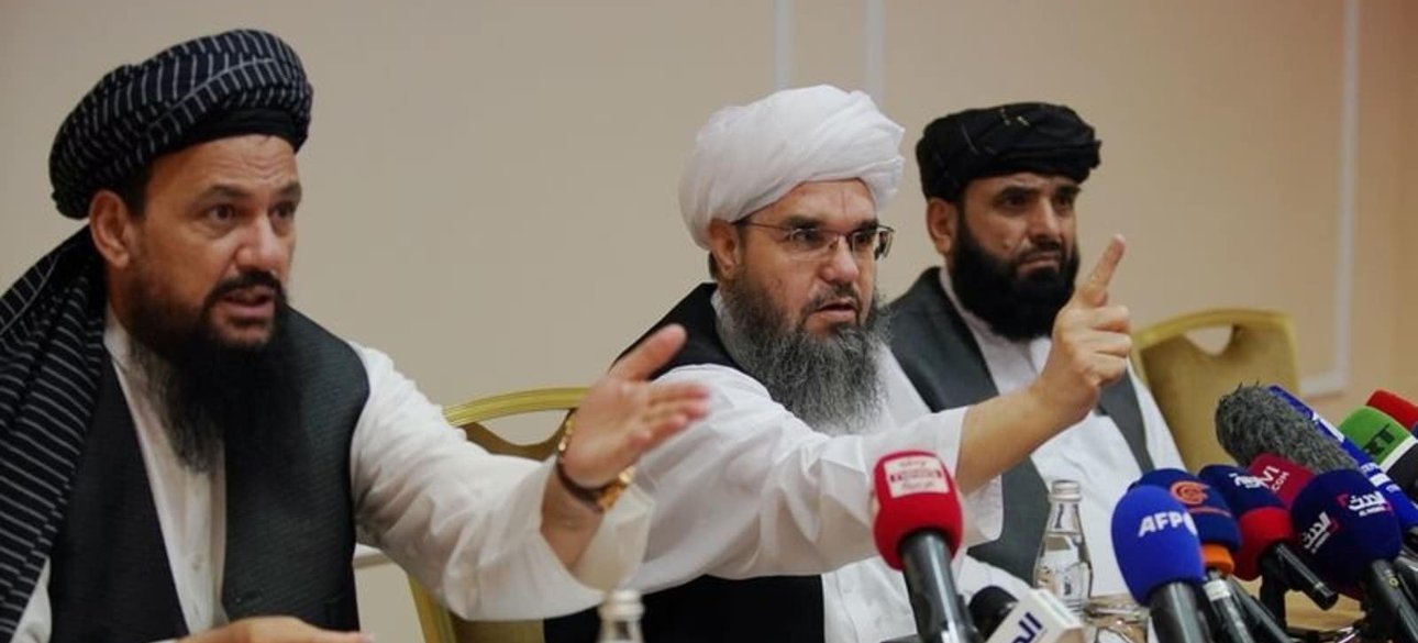 Талибы на пресс-конференции