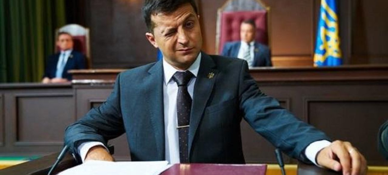 Кадр из фильма "Слуга народа"