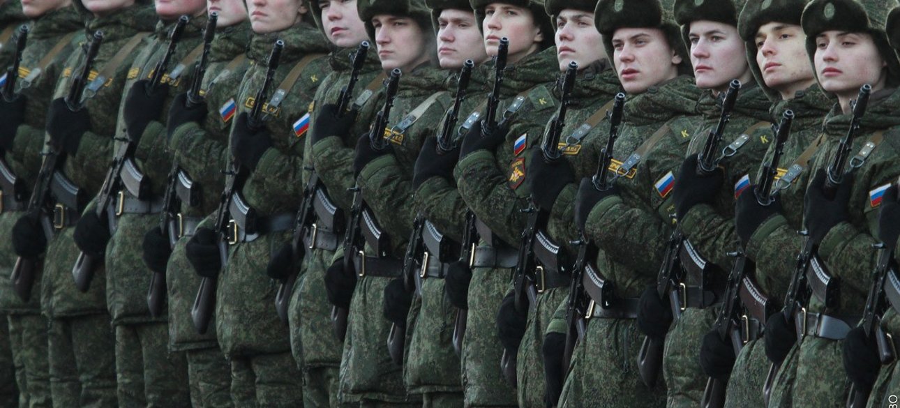 российские солдаты