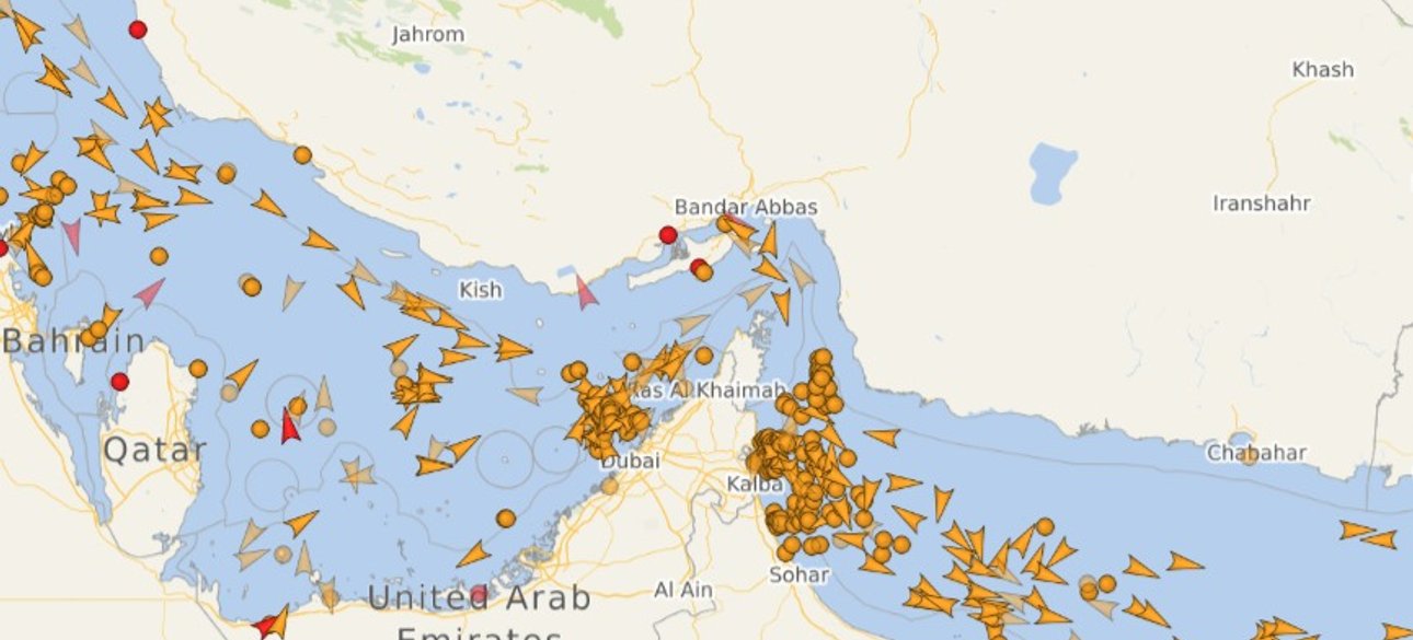 радіоблокада, блокада Ормузької протоки, перекриття Ормузької протоки, Ормузька протока, дефіцит нафти