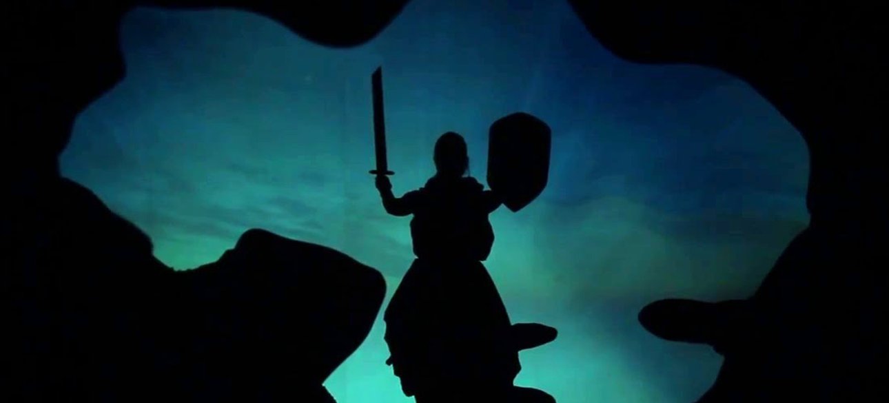 Кадр из видео Shadow theater "Fireflies"