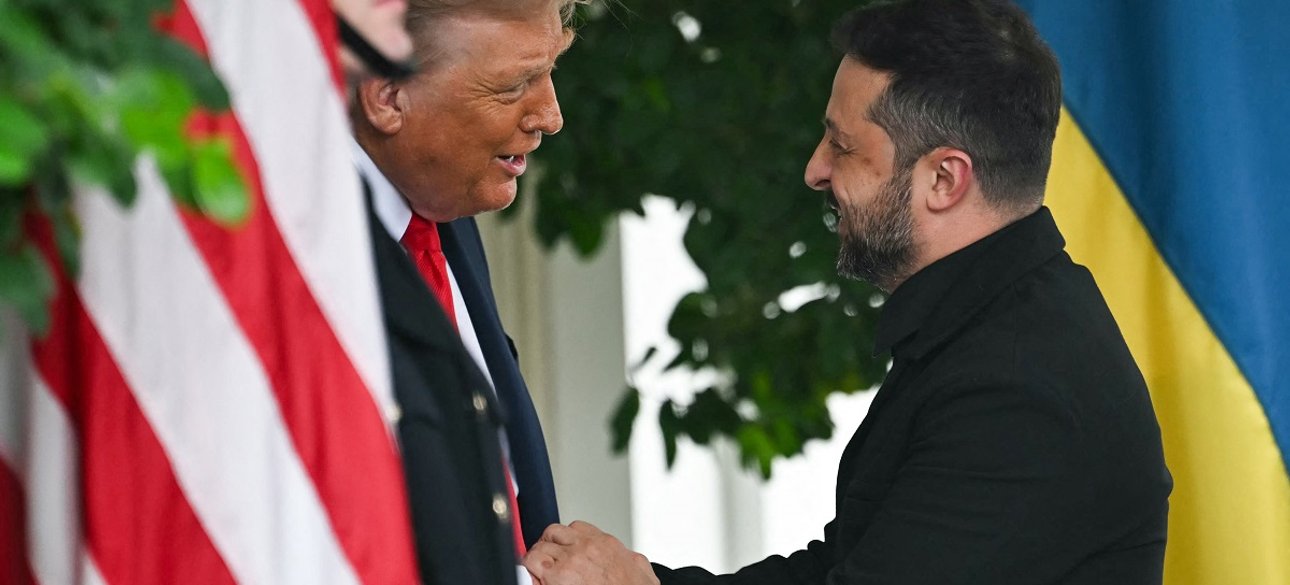 Зеленский приезжает в Белый дом для переговоров с Трампом для переговоров с Трампом