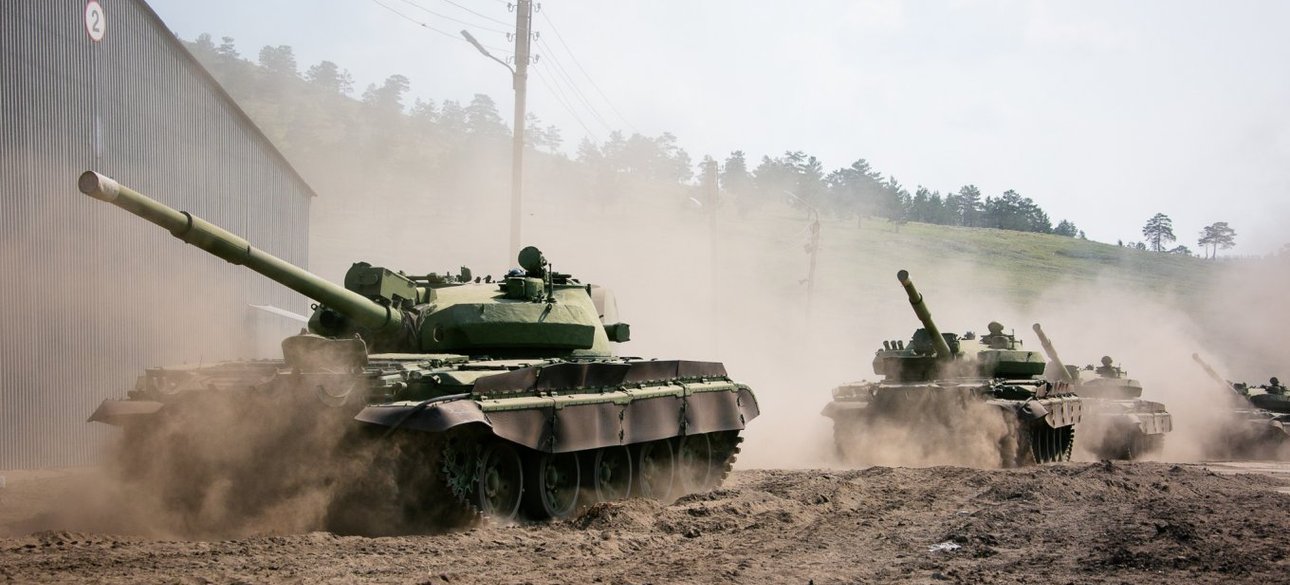 Российский танк Т-62