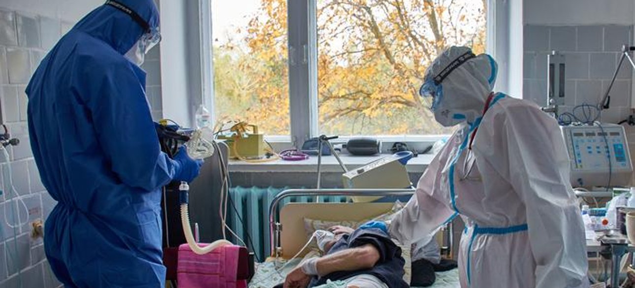 В украинской больнице