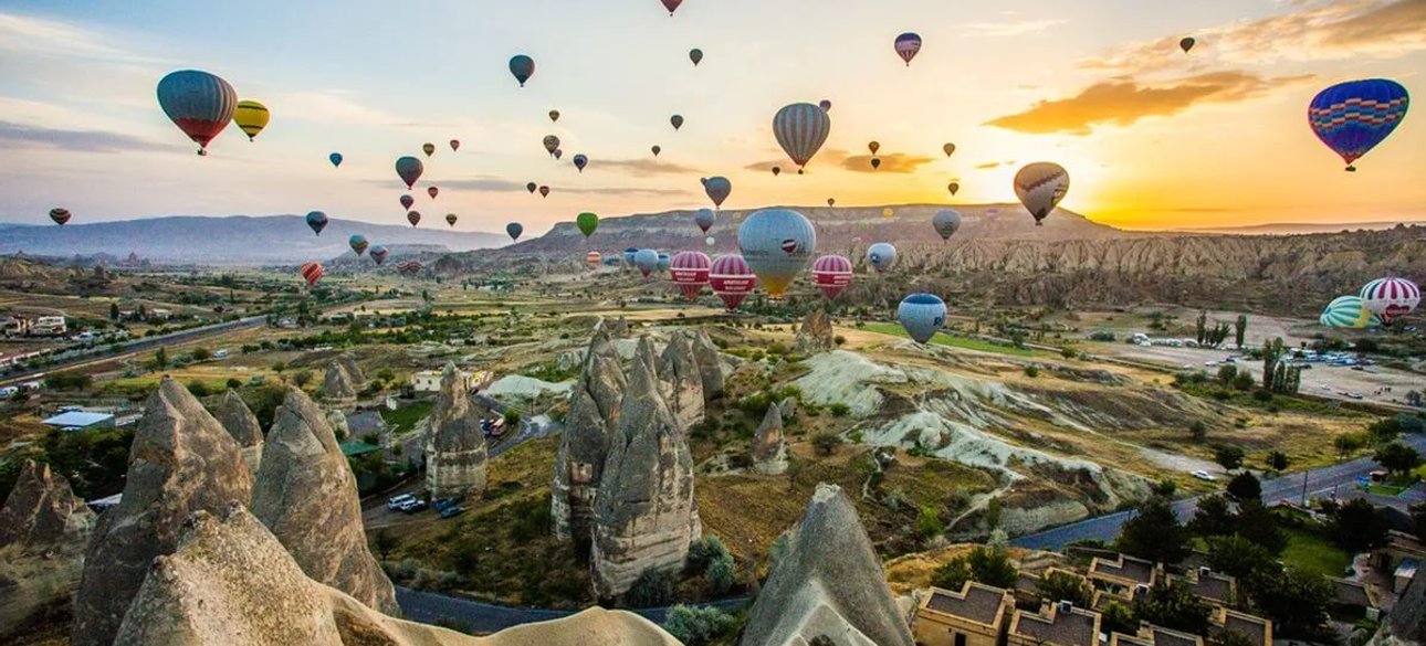 Туреччина, повітряні кулі