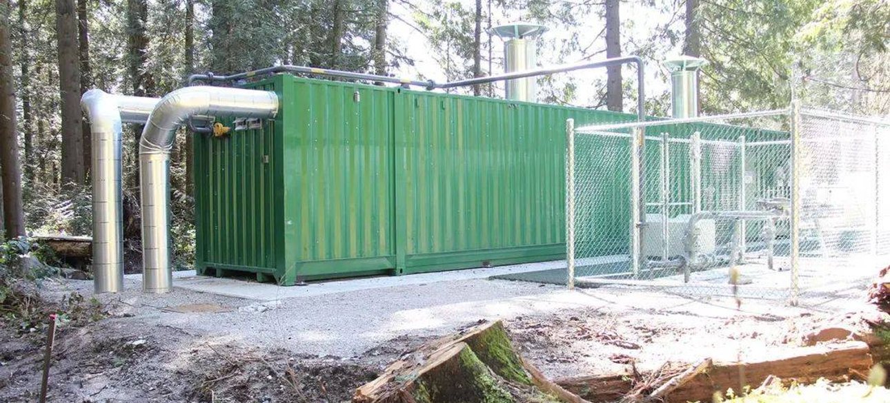 Модульна котельня Так виглядає модульна котельня