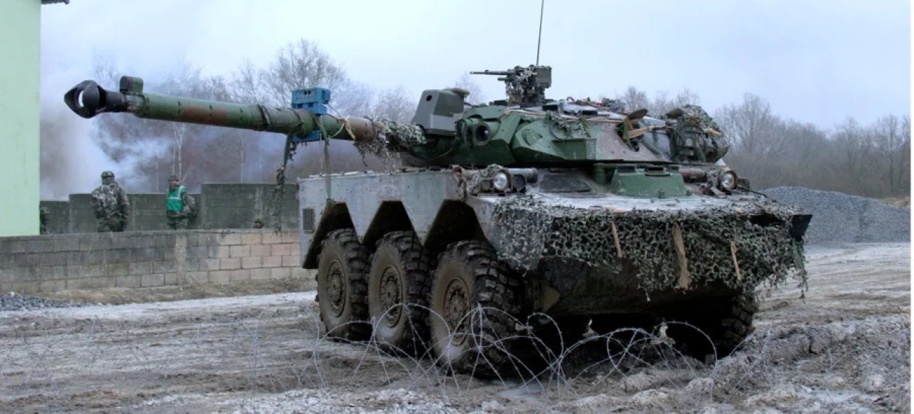 AMX-10 RC, колесный танк