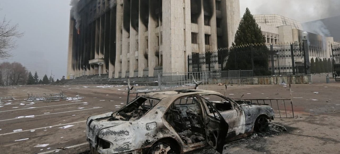 Беспорядки в Казахстане