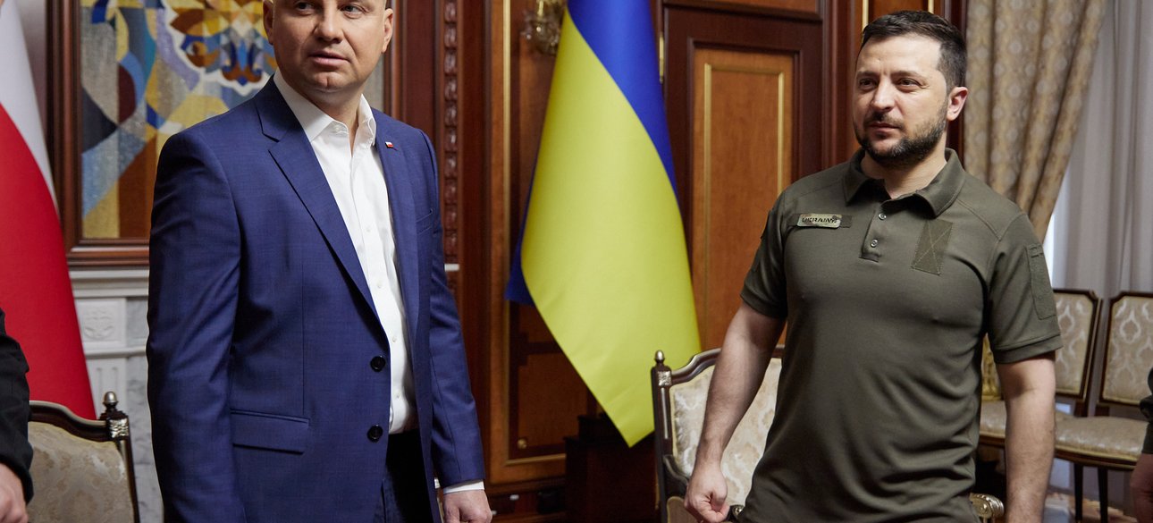 Владимир Зеленский, Анджей Дуда