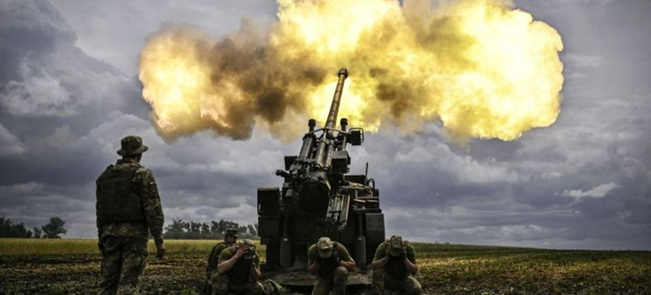 Українська артилерія в дії