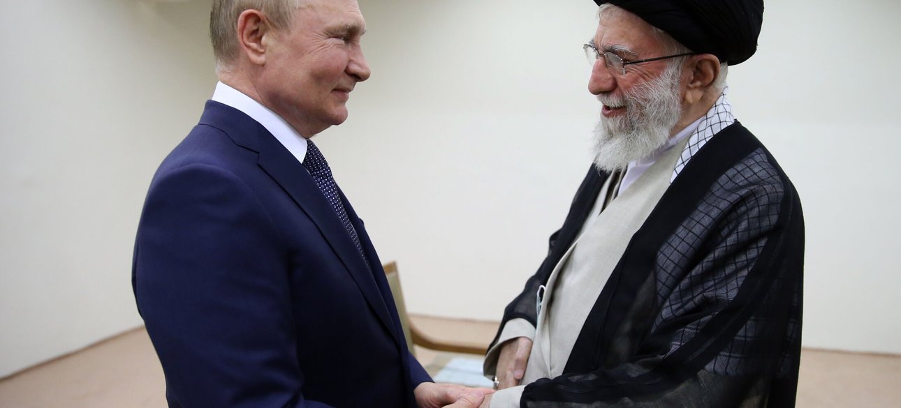 россия, иран, путин, хаменеи