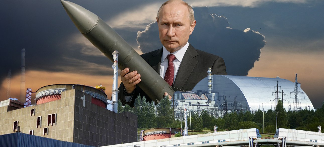 Путин и ракетные удары по АЭС