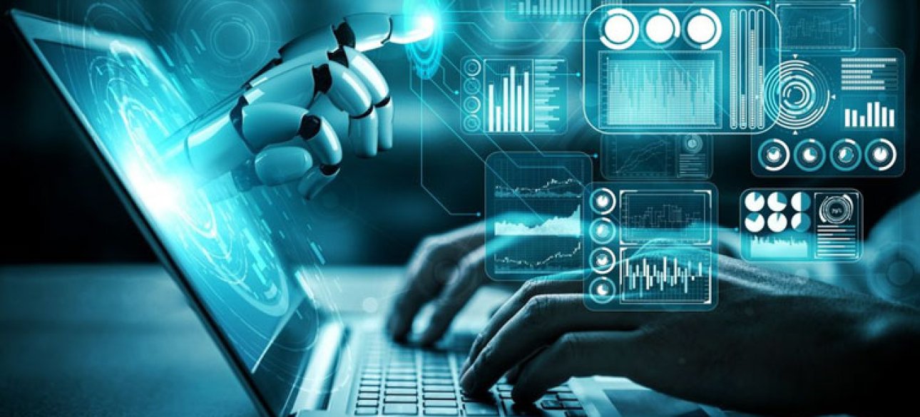 Человек и ШИ ИИ в компьютере