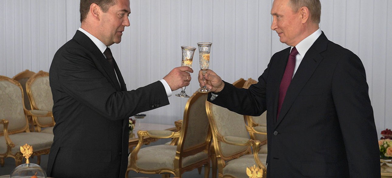 путин, медведев