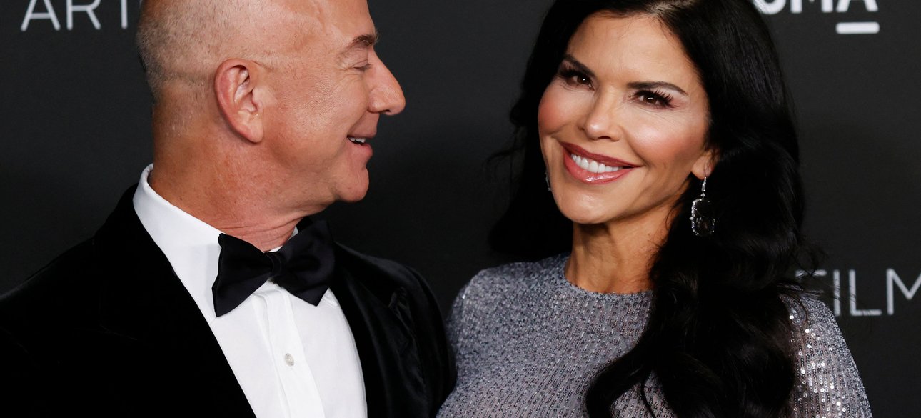 Лорен Санчес, Джефф Безос