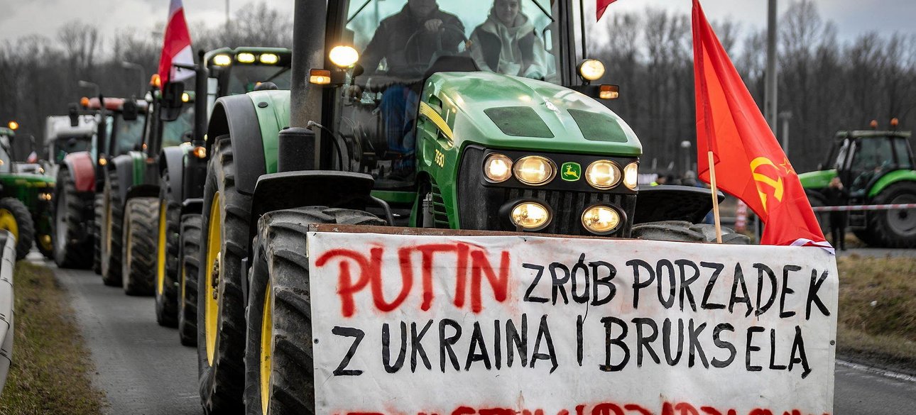 польша, граница, протест