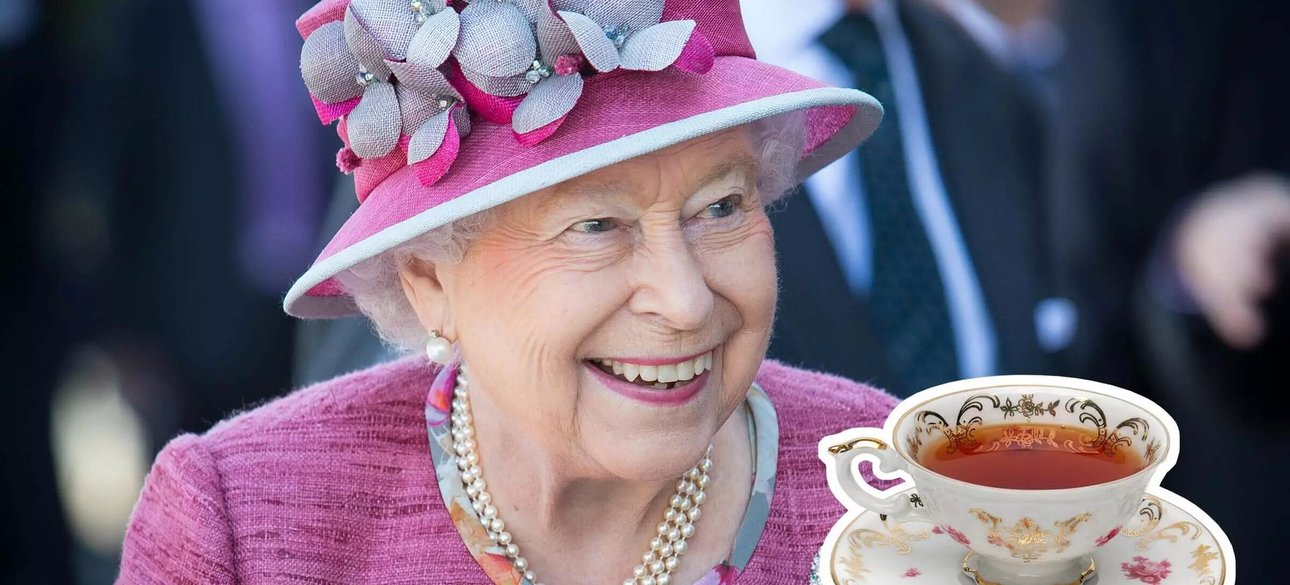 елизавета 2 чай, королева Великобритании