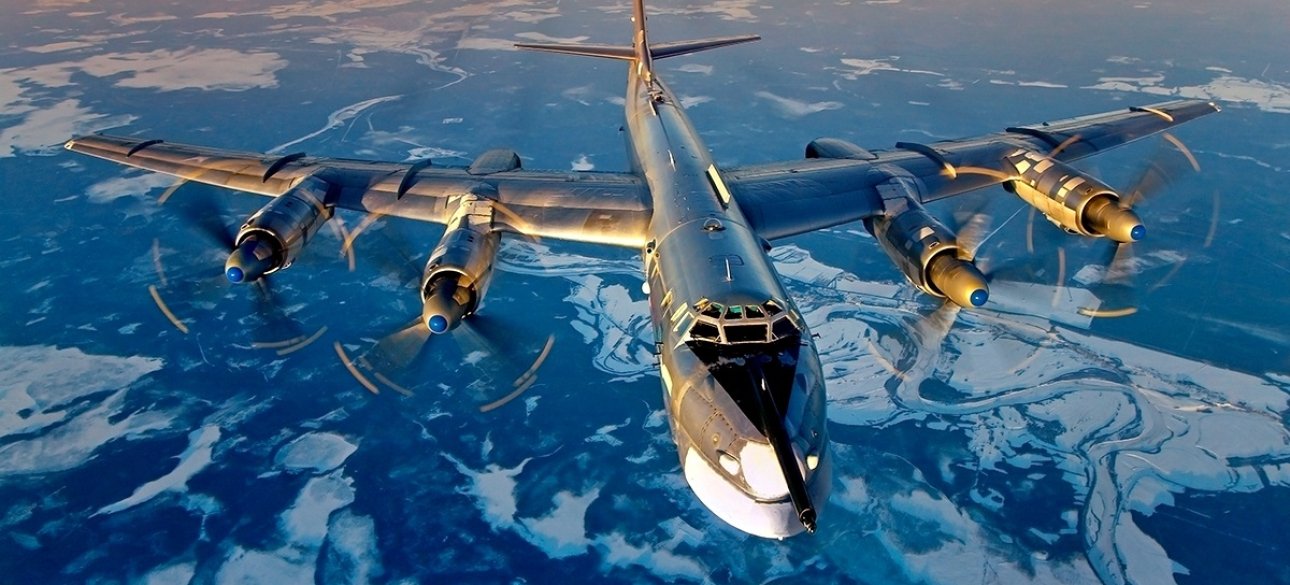 Ту-95, самолет, бомбардировщик.