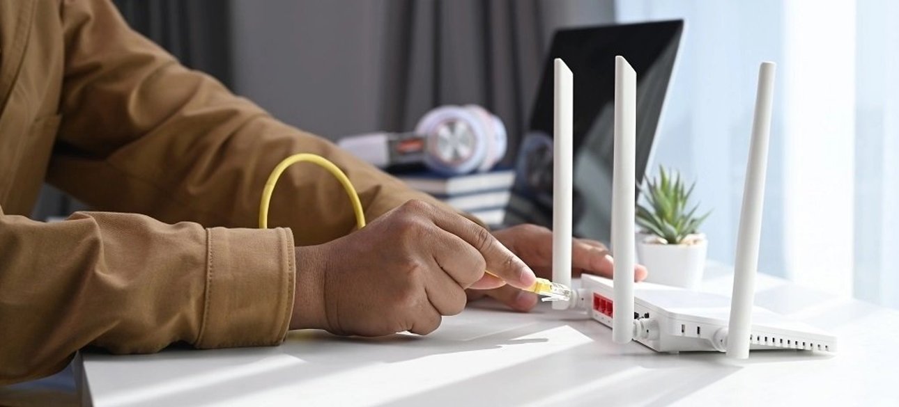 роутер, інтернет, кабель