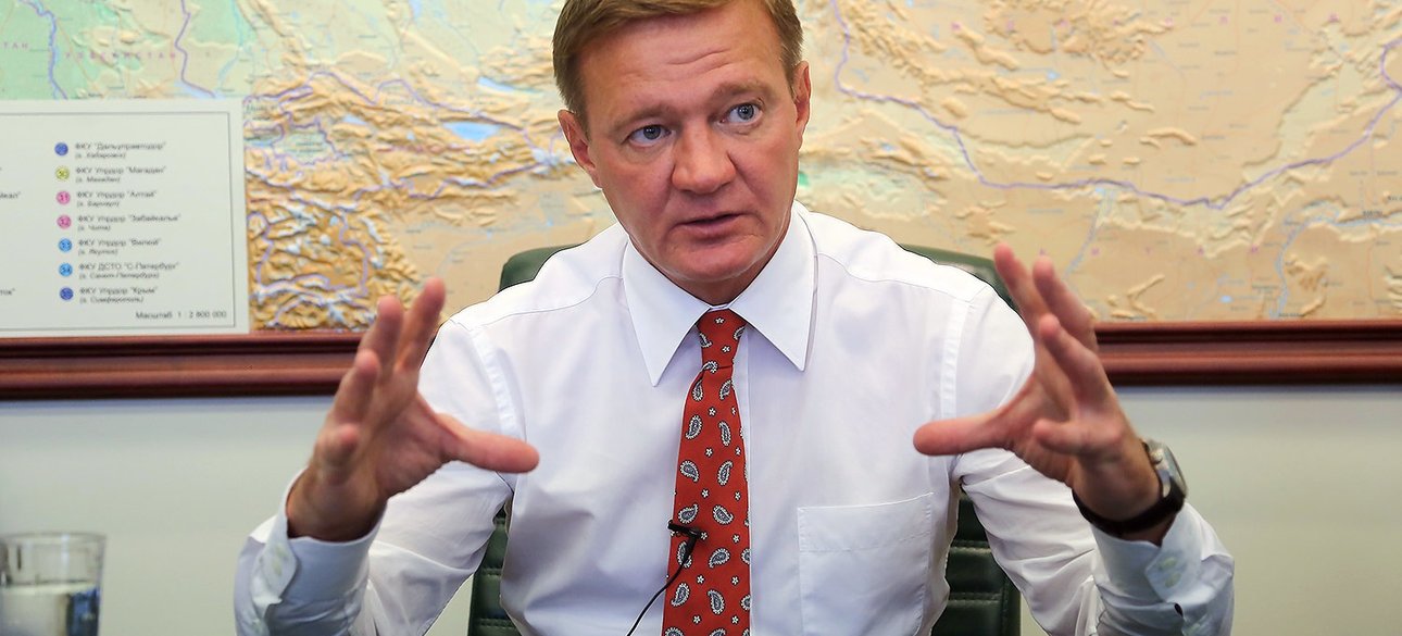 Міністр транспорту РФ Роман Старовойт, який вчинив самогубство