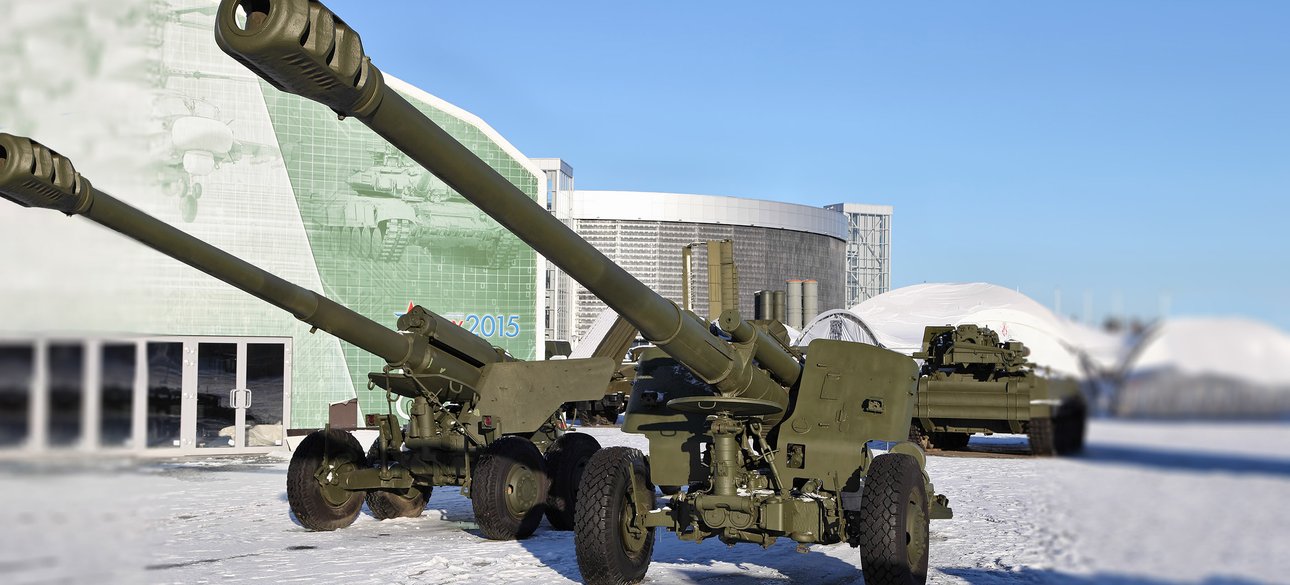 Габуица 152 мм 2А65, гаубица 152 мм, российская гаубица 152 мм, калибр 152 мм