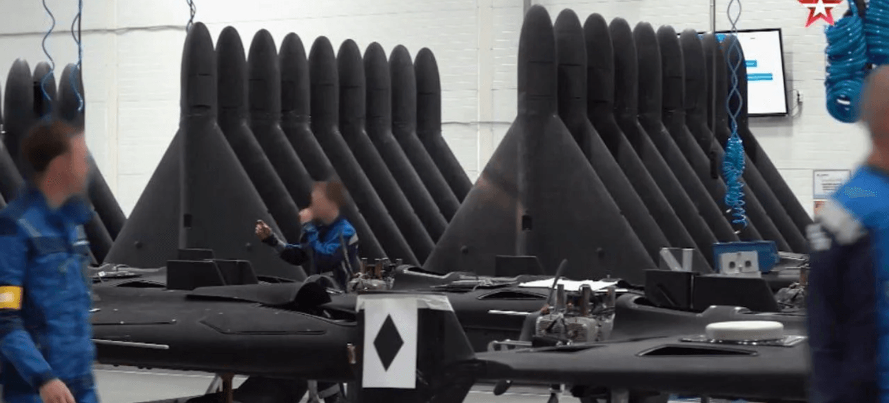 Виробництво дронів-камікадзе в Росії