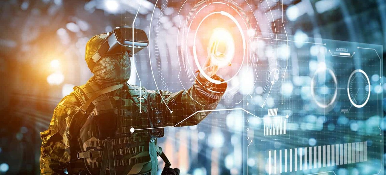 ИИ, война, солдат