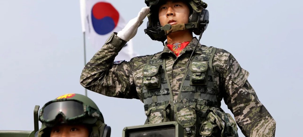 корея, армия, солдаты