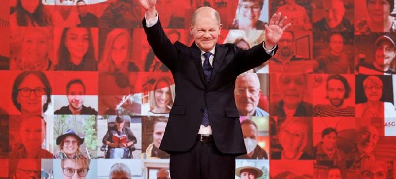 Лідер СДПН Олаф Шольц