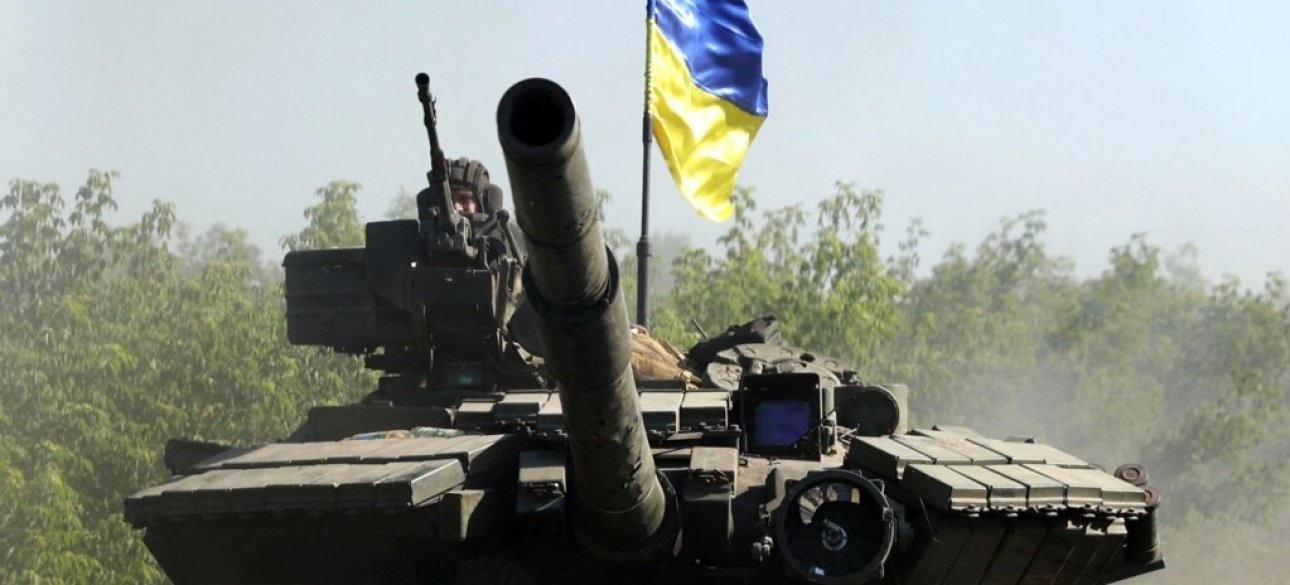 танк, украина, флаг