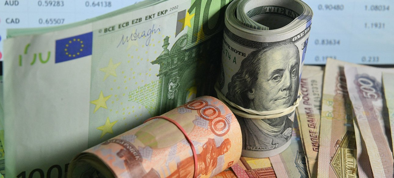 долар, рубль, євро, гроші, валюта