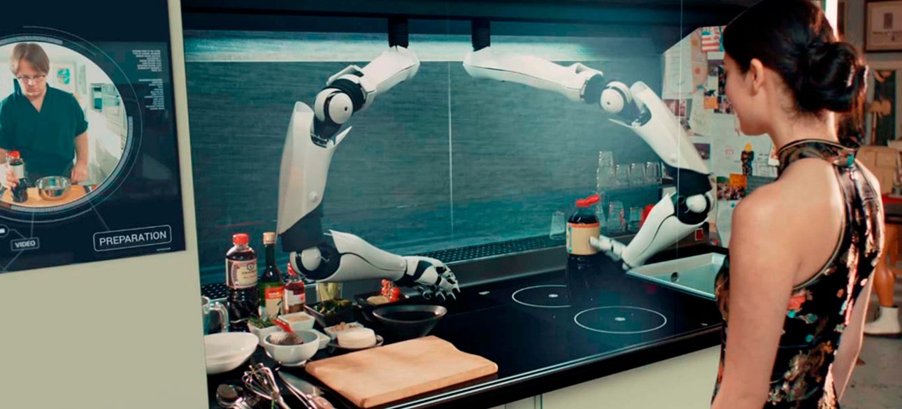 Бытовые роботы на кухне